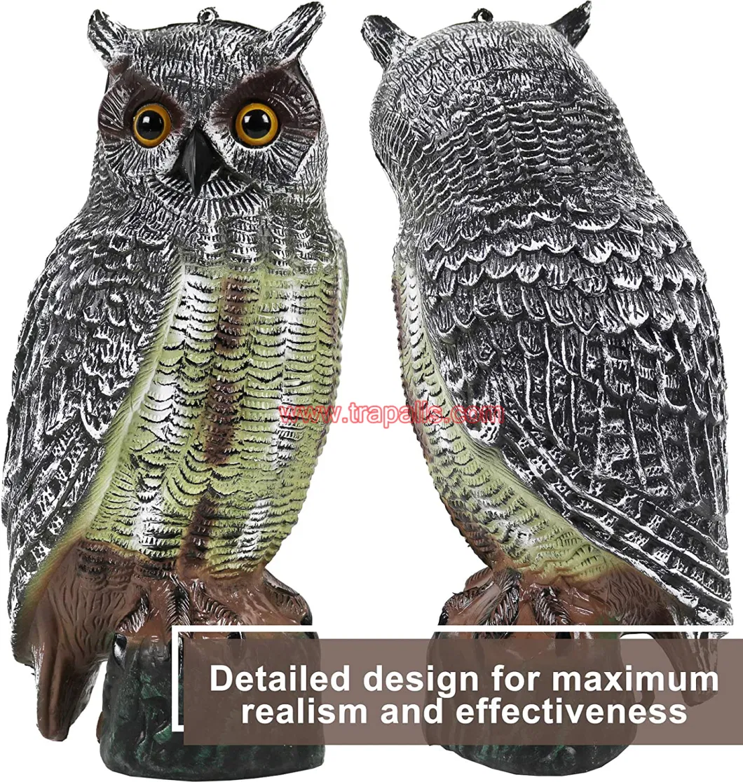 Owl Shape Bird Pest Control Scarer