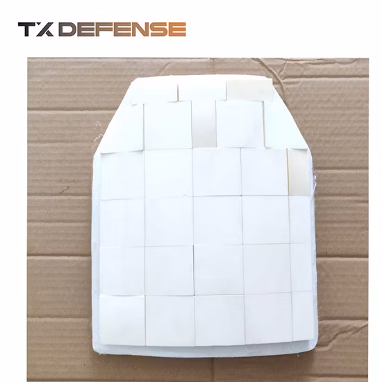 Militärbedarf Nij Iiia/IV Level Pe+Aluminum Oxide Alumina Ceramic Body Armor Bulletproof Plate